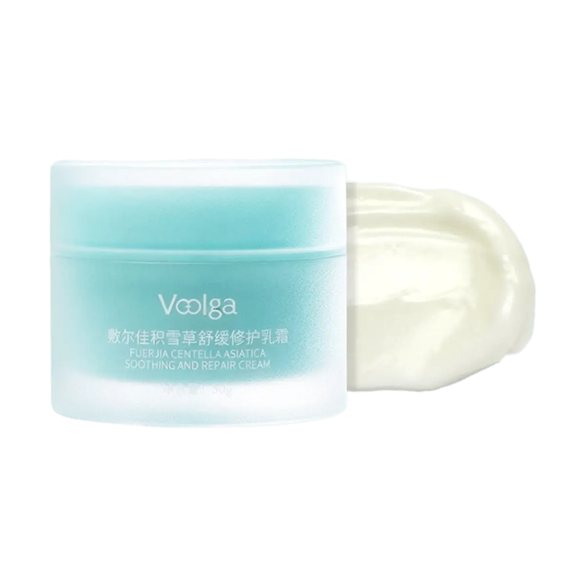 Voolga Cica Soothing Repair Cream 50g - Reduce Redness, Hydrate Dry Sensitive Skin