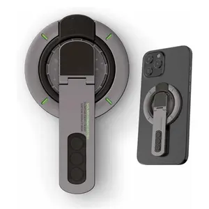 360° Rotating Magnetic MagSafe Phone Ring Holder Mount - Double-Sided Magnetic Finger Grip Kickstand, Cellphone Smartphone Accessory for iPhone 15/14/13/12, Tech Accessory