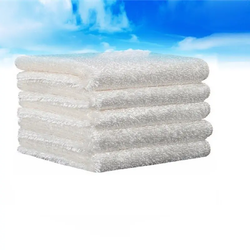 10pcs/20pcs Bamboo Fiber Cleaning Cloths, Reusable Double-Layer Kitchen Dishcloths, Dishwashing Cloth, Kitchen Cleaning Towels, Non-Stick Oil, Ideal for Dishes, Tabletops, Range Hoods