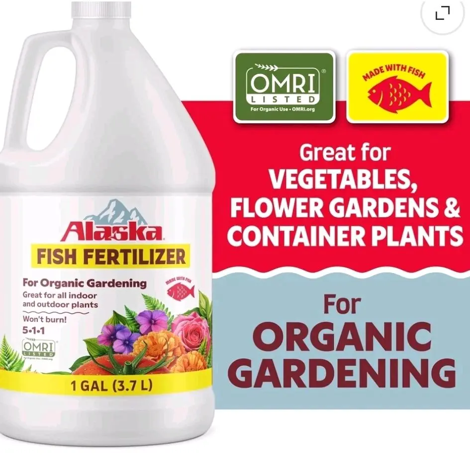 Alaska fish fertilizer