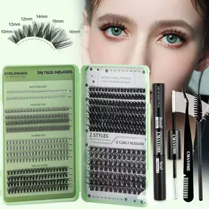 Reuseable cluster eyelashes Makeup Cosmetic