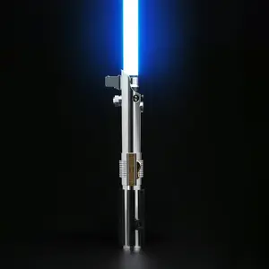 SUPERNEOX ANI EP3 Neopixel Lightsaber Premium Brass Handle with Durable Polycarbonate Blade SNV4 Pro Core with 27 Preinstalled Soundfonts 12 Blade Colors Unlimited Lighting Effects