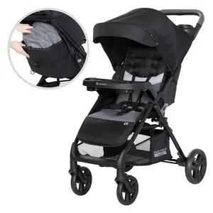 Baby Trend® Passport® Fieldstone Grey Lightweight Compact Cargo Stroller with Comfort Cabin Canopy & Extra-Large Storage Basket Baby Trend® Passport® Fieldstone Grey Lightweight Compact Cargo Stroller with Comfort Cabin Canopy & Extra-Large Storage Basket