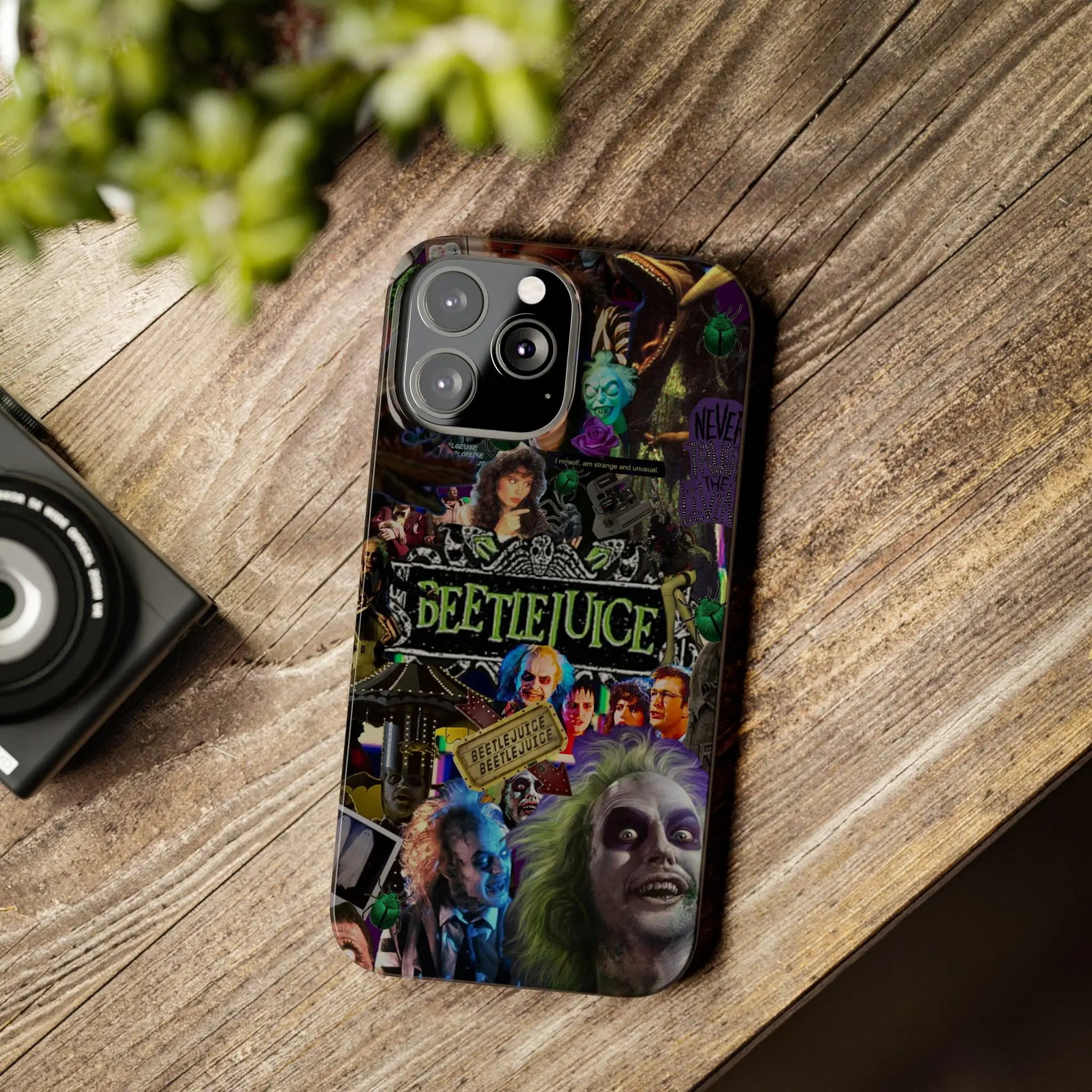 Beetlejuice Phone Cases, Halloween Movie Phone Case For iPhone 17, 16, 15, 14, 13, 12, 11,Halloween Gift For Her, Iphone Case