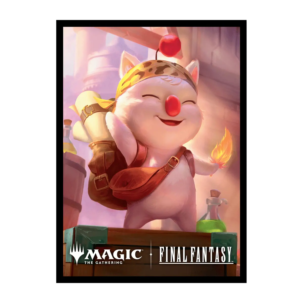 Magic: The Gathering®—FINAL FANTASY™ Stiltzkin, Moogle Merchant 100ct DECK PROTECTOR® Sleeves