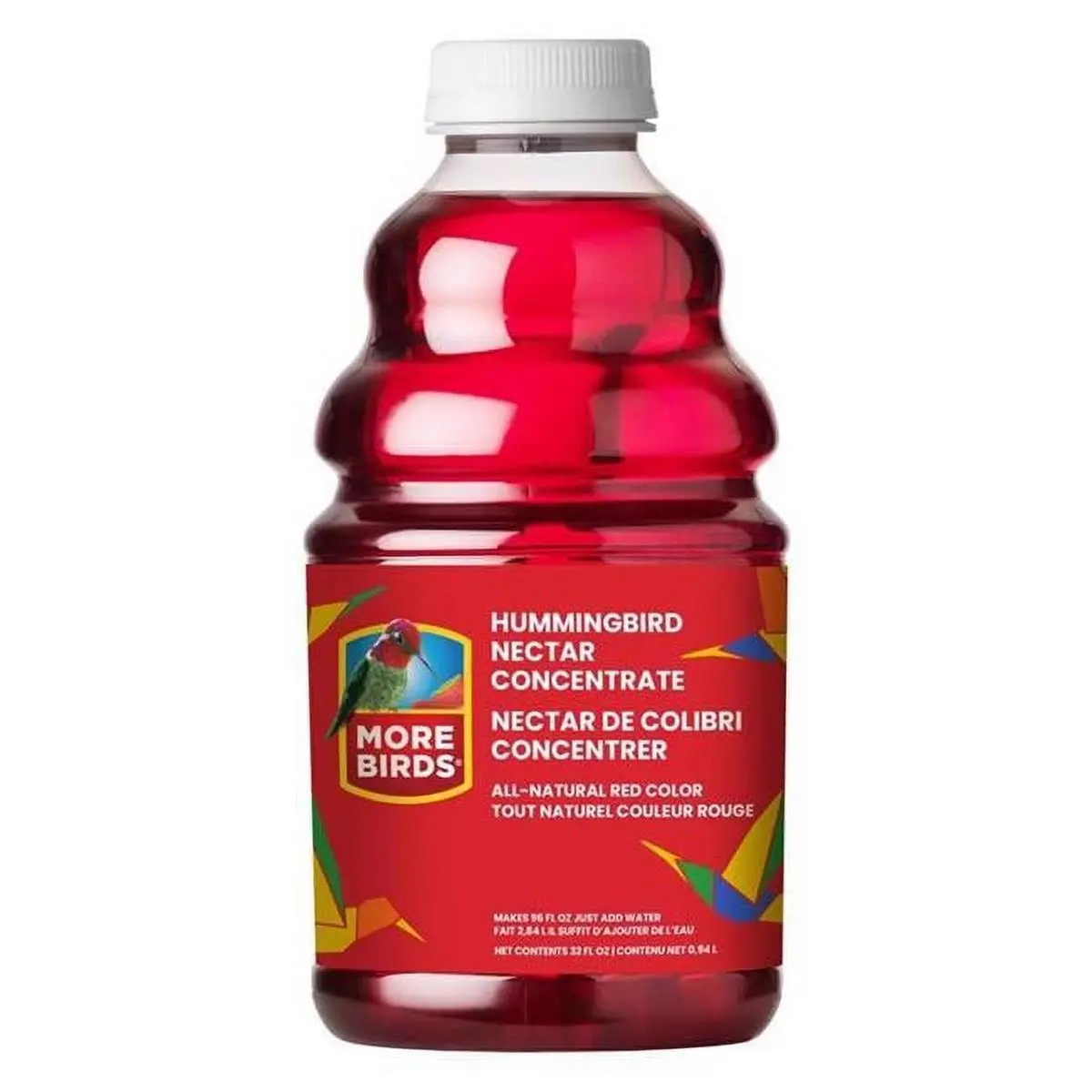 32 oz Hummingbird Vitamins & Minerals Nectar Concentrate, Red