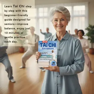 Elderly Anti-Fall Tai Chi Guide, School & Educational Teacher Resource - 60+ Tips, 10 Mins/Day, 28 Days to Improve Balance, Beginner-Friendly, No Prior Experience Required gift