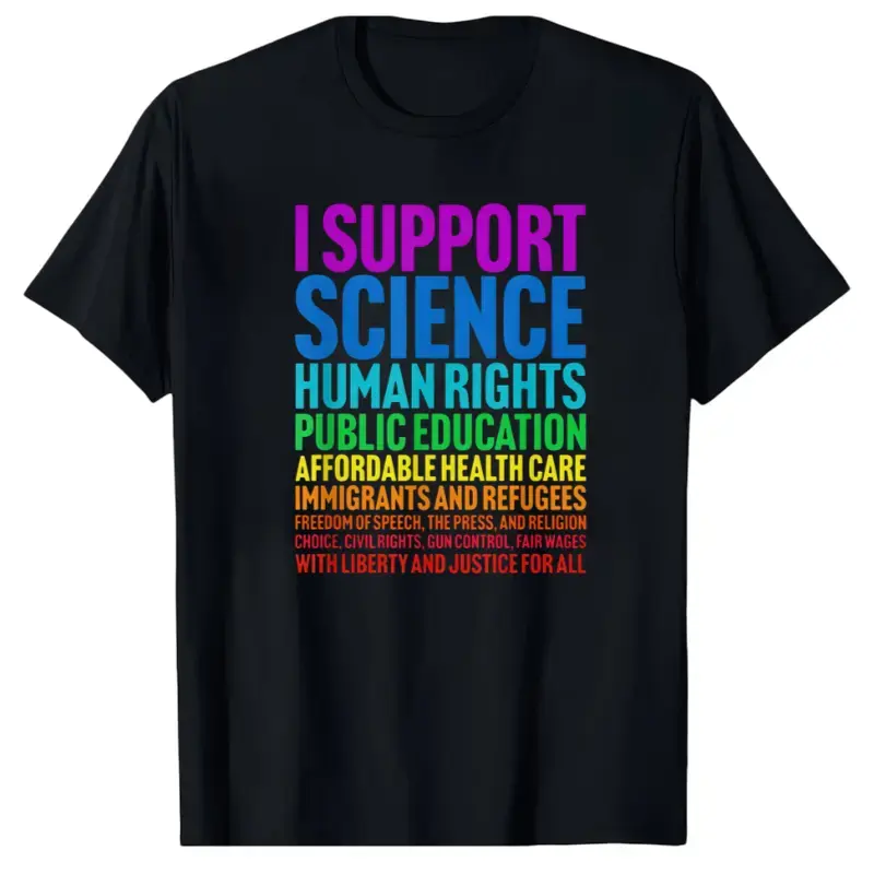 Bold Progressive Liberal Democratic Causes Protest Tee for Change-Makers