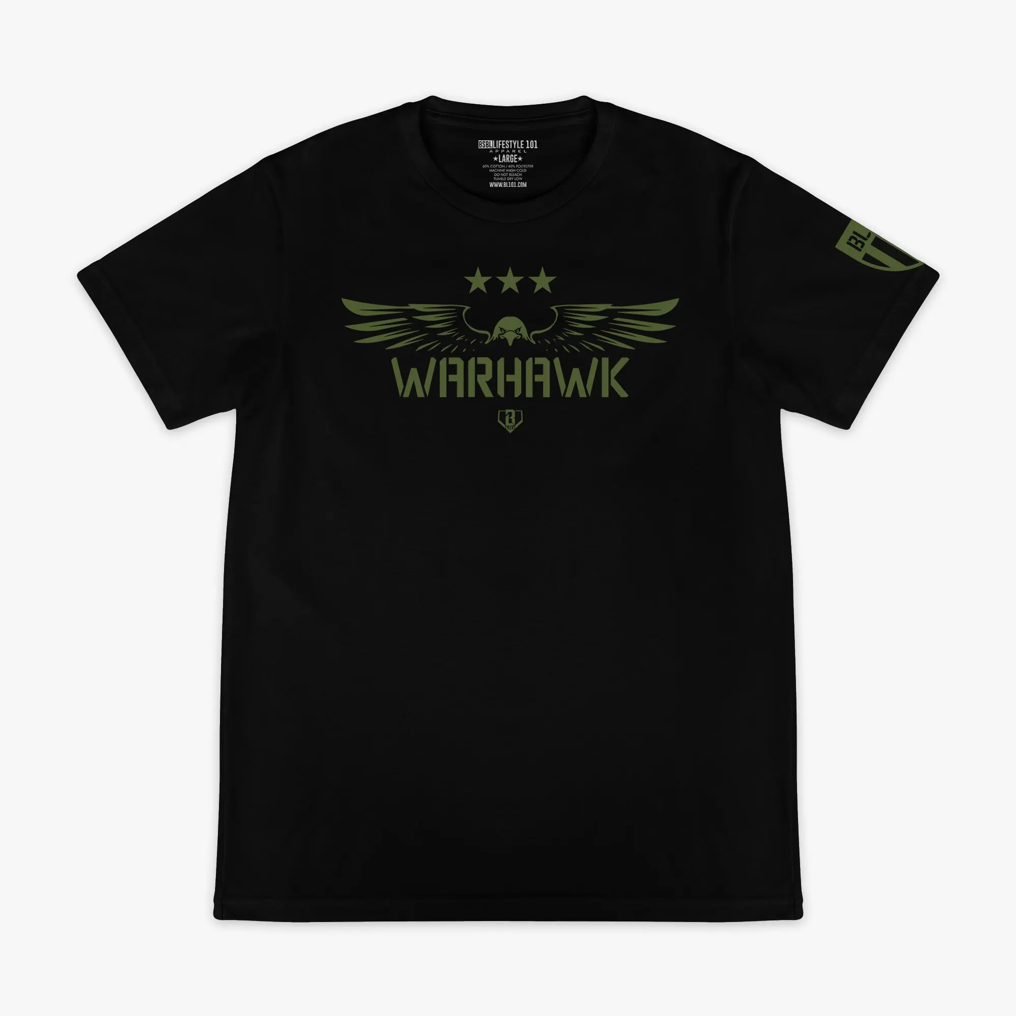 Warhawk Tee - BL Black