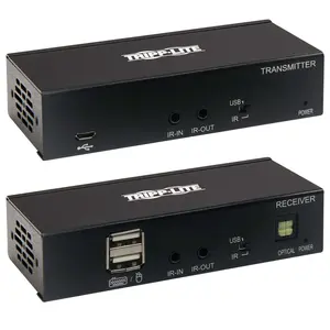 Tripp Lite B127A-1A1-BDBD USB 4K PoC TAA DisplayPort Over Cat6 Extender Kit with KVM Support