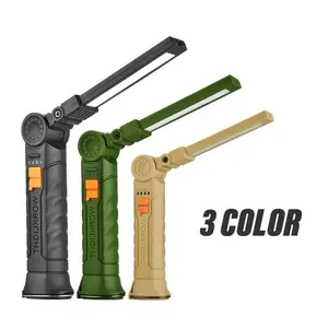 Rechargeable Work Lights, LED Work Light with Magnetic Base & Hanging Hook, 360°Rotate, Tool Gifts for Men