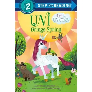 USED-Uni Brings Spring (Uni the Unicorn) by Rosenthal, Amy Krouse (Library Binding)