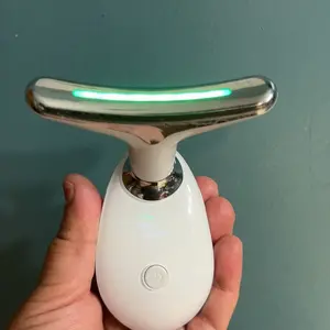Red Light Therapy Wand for Face and Neck 7 Color LED High Frequency Vibration Massager for Skin Care White Handle Facial Transparent Wrinkle Patches - TikTok Shop Red Light Therapy Wand for Face and Neck 7 Color LED High Frequency Vibration Massager for Skin Care White Handle Facial Transparent Wrinkle Patches - TikTok Shop