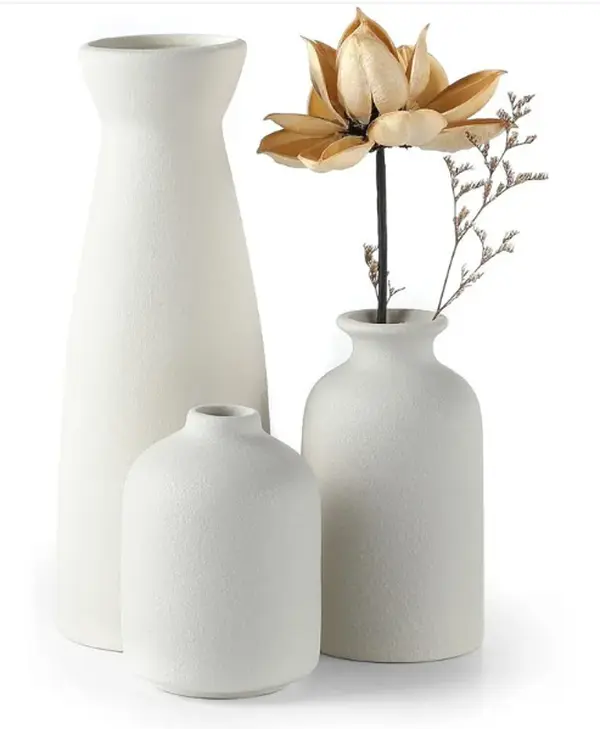 Modern Ceramic Vase Set - Minimalist Home Decor, Home Decoration