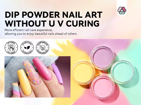 SAVILAND Dip Powder Nail Kit 30PCS: 20 Vibrant Colors with Essential Liquids, No Lamp Needed, Easy-to-Use, Long-Lasting Salon-Quality Nails at Home