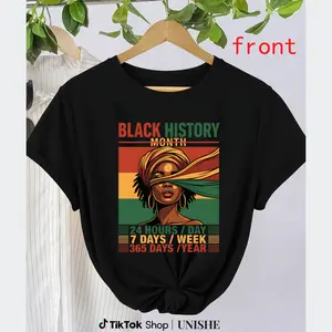 African American Culture Tee – Black History Month Year-Round Graphic Shirt