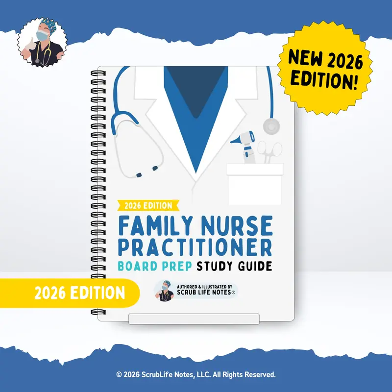 2026 Family Nurse Practitioner (FNP) Board Prep Study Guide - New 2026 Edition Exam Prep Resource, High-Yield FNP Content, Concise Explanations, Diagrams, Charts, Fast Topic Lookup, Minimal Filler Text, Visual Aids for Long-Term Retention