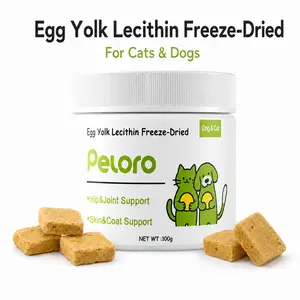 Freeze-Dried Chicken Meal Topper for Picky Eaters - Omega 3 Fish Oil & Green Lipped Mussel Treat - Skin, Coat & Joint Support - Grain Free