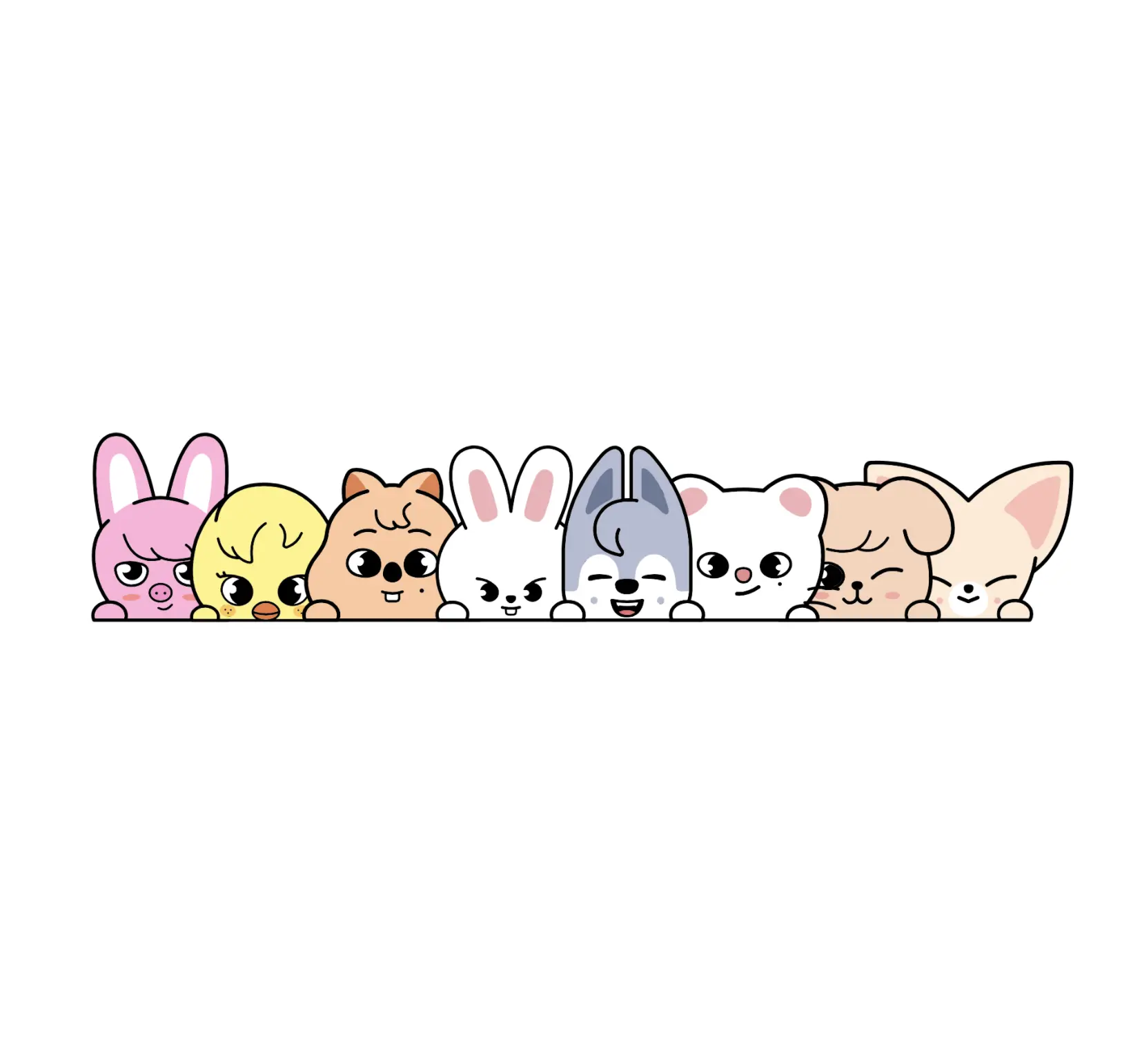 STAY Waterproof Vinyl Adhesive Sticker Sheets, 4.5 inches Cute Playful Art Animal Stickers, Unisex No-Mess Scrapbooking & Stamping DIY Supplies for Smooth Daily Use Surfaces