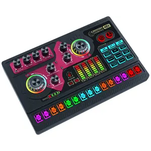 X5 Audio Interface & Mixer Bundle: Vocal Effects, Voice Changer, Pioneer Mic, WiFi Extender, Plug Guitar for Streaming & Recording