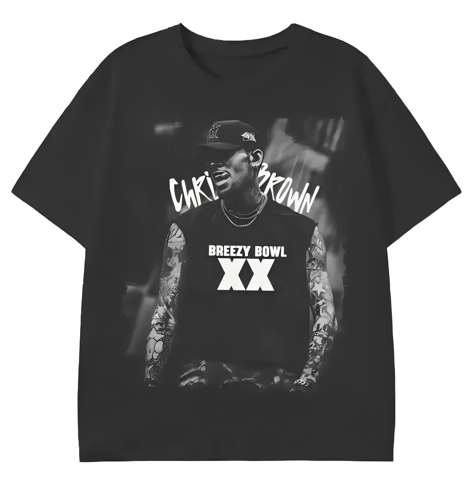 Breezy Bowl Tour Shirt, Casual Streetwear Styles Summer, Trendy Fan Gift, Graphic Print T-shirt