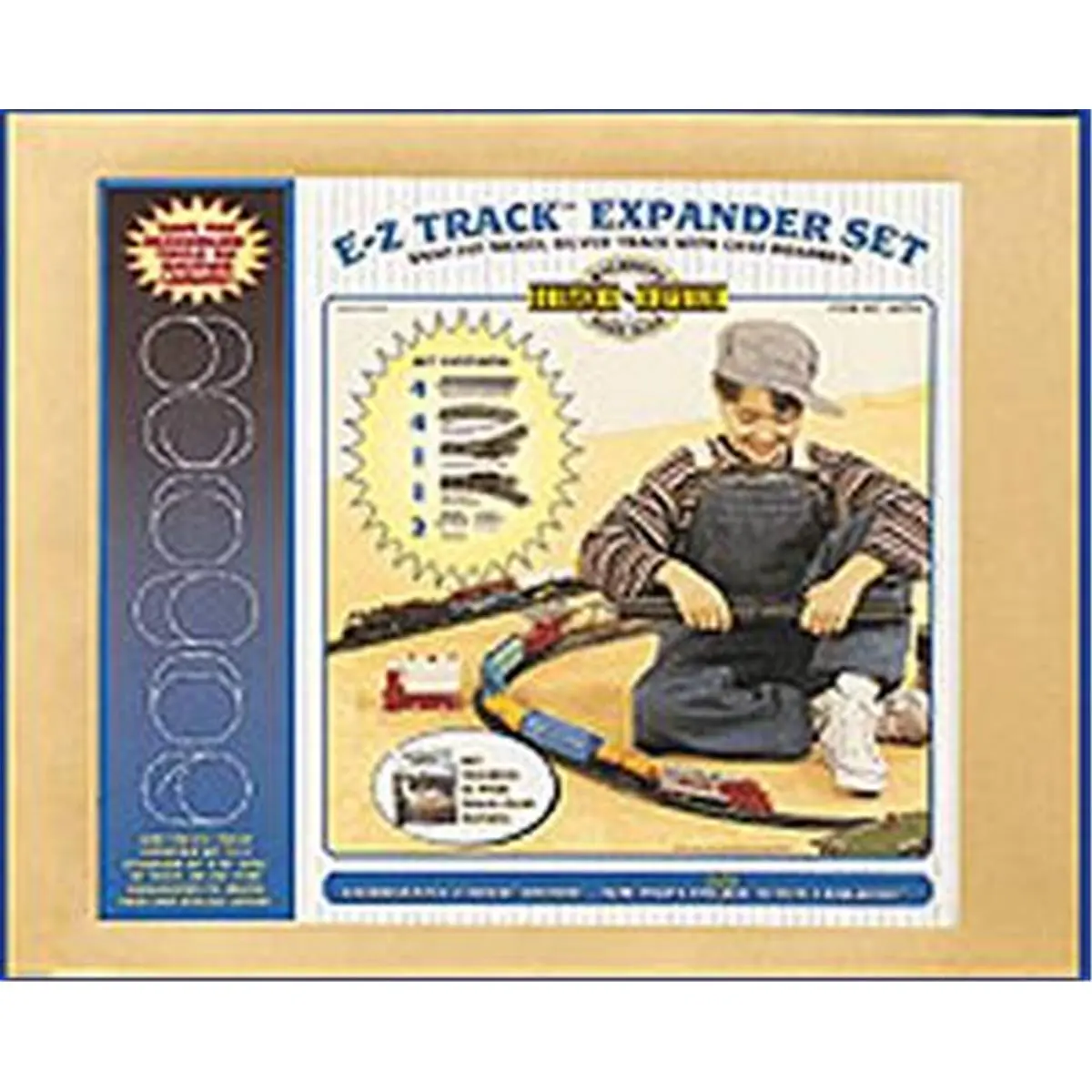 212 MAIN Bachmann Williams HO Scale Ez Track Expander Set - Nickel Silver, 12 Pieces, 18"-Radius Curved, 9"-Straight Tracks, Gray Roadbed, Easy Assembly, Snap-Fit Farm Animal & Poultry Supplies Toy Accessory for All Ages with Detailed Instructions