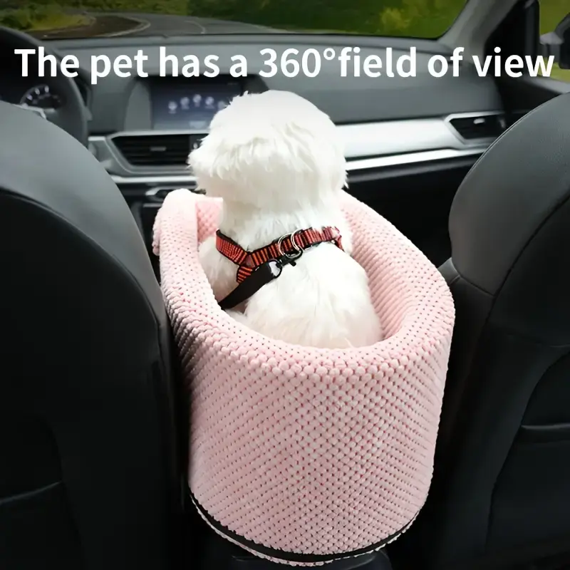 Keep Your Pet Safe & Clean - Pet Car Seat For Small Dogs & Cats!