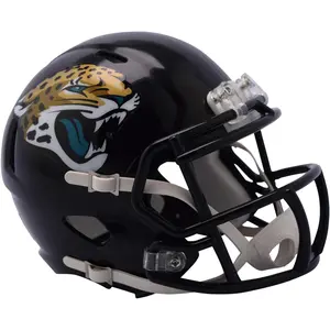 Riddell Jacksonville Jaguars Revolution Speed Mini Football Helmet - NFL Memorabilia