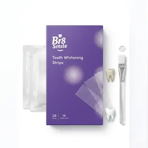 Teeth Whitening Strips for Teeth – 14 Treatments (28 Strips) Fast Whitening Kit | Remove Stains & Yellow Teeth | Easy At-Home Teeth Whitening (30 Min Use)