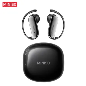 MINISO MS218 OWS - Bluetooth Earphones (6.0), IPX5 waterproof, comes with charging case, built-in microphone. NC noise cancellation, comfortable fit, excellent sound quality. Three-month warranty! Suitable for office work, sports, study, and voice calls.