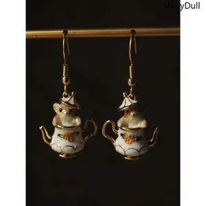 Cute Cartoon Mouse Dangle Earrings - Trendy Jewelry for Women & Girls Gift