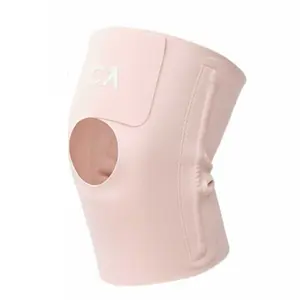 Adjustable Knee Brace Wrap with Strap Pink - Compression Support for Knee Pain, Meniscus Tear & Arthritis - Secure Fit for Running, Gym, Workout - for Men & Women