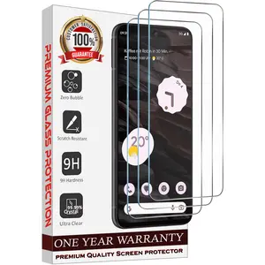 Entronix Clear Screen Protector Compatible with Galaxy S25 FE - 3-Piece Combo
