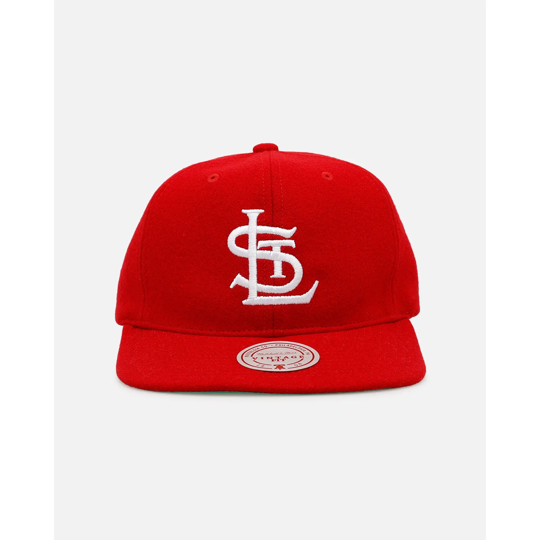 Mitchell & Ness St. Louis Cardinals 'Vintage Baseball' Vintage Fit Strapback Red