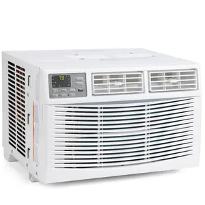 Window Air Conditioner 10000 Btu with Remote Control, Programmable Timer, Cooling for Large Rooms Up to 450 Sq. Ft. Without WiFi