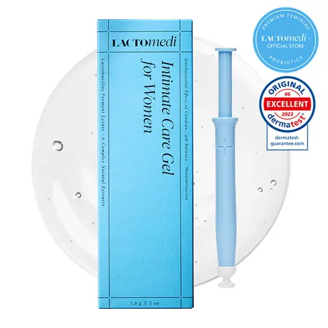 LACTOMEDI Intimate Care Gel (5 pcs) | Probiotic-Derived Daily Gel for Healthy pH Balance