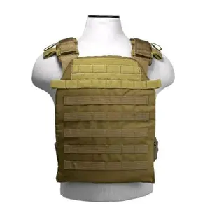 Rapid Weight Vest For Training 10x12 Panel Carrier MOLLE [M-2XL] Adjustable-TAN