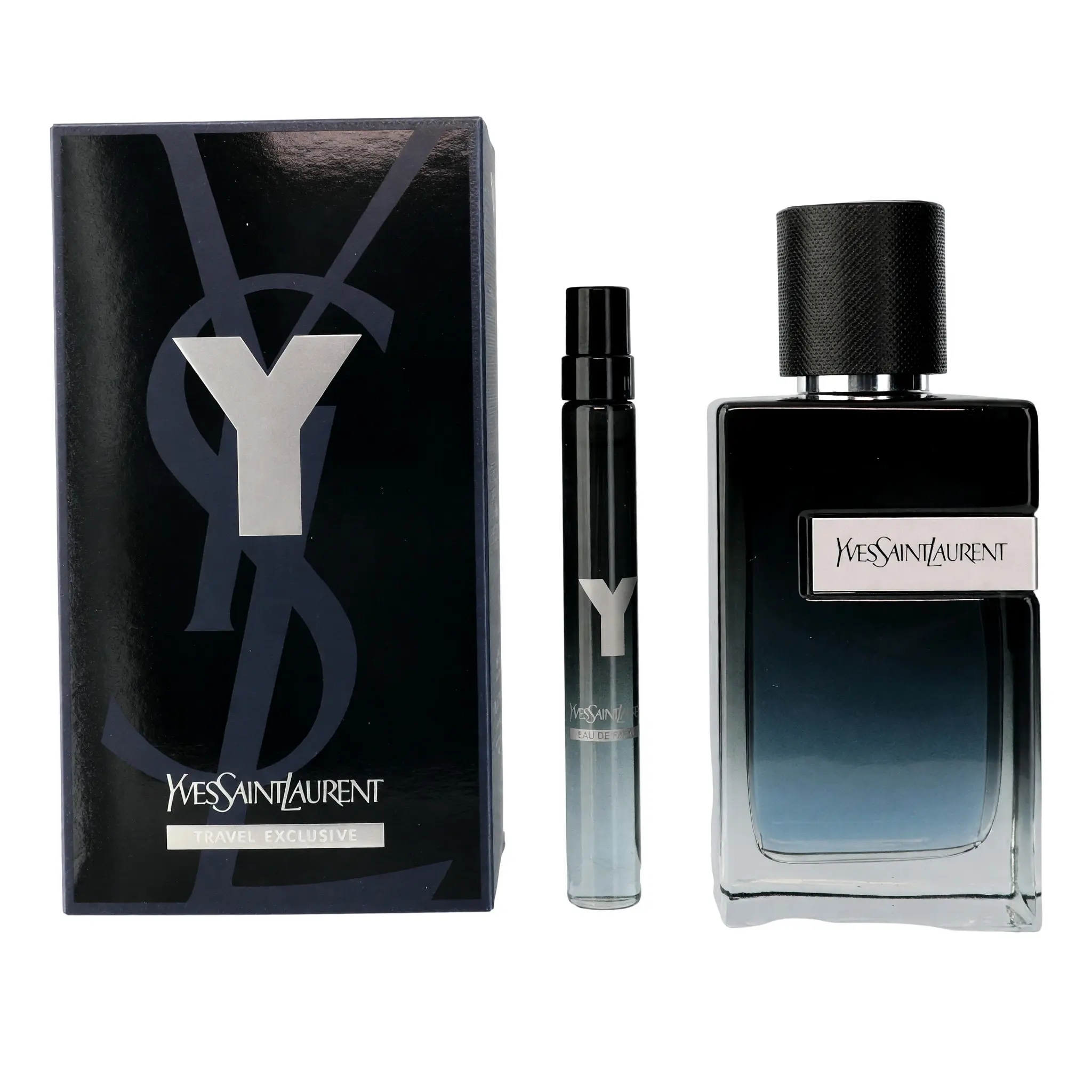 Y by Yves Saint Laurent Luxury Perfume Gift Box - Men's 2-Piece Luxury-Inspired Fragrance Set, 3.3oz EDP Spray, Gift Ready, Luxury-Inspired Fragrance Sets