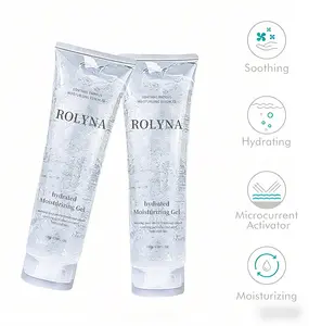 Hydrating Microcurrent Conductive Gel, Fragrance-Free, Paraben-Free, Gel Primer with Hyaluronic Acid, Non-irritating, Moisturizing Gel for RF, 300g Tube, Clear