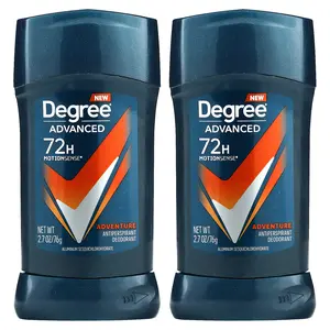 Degree Advanced, 72H MotionSense®, Antiperspirant Deodorant, Adventure, 2 Pack, 2.7 oz (76 g) Each