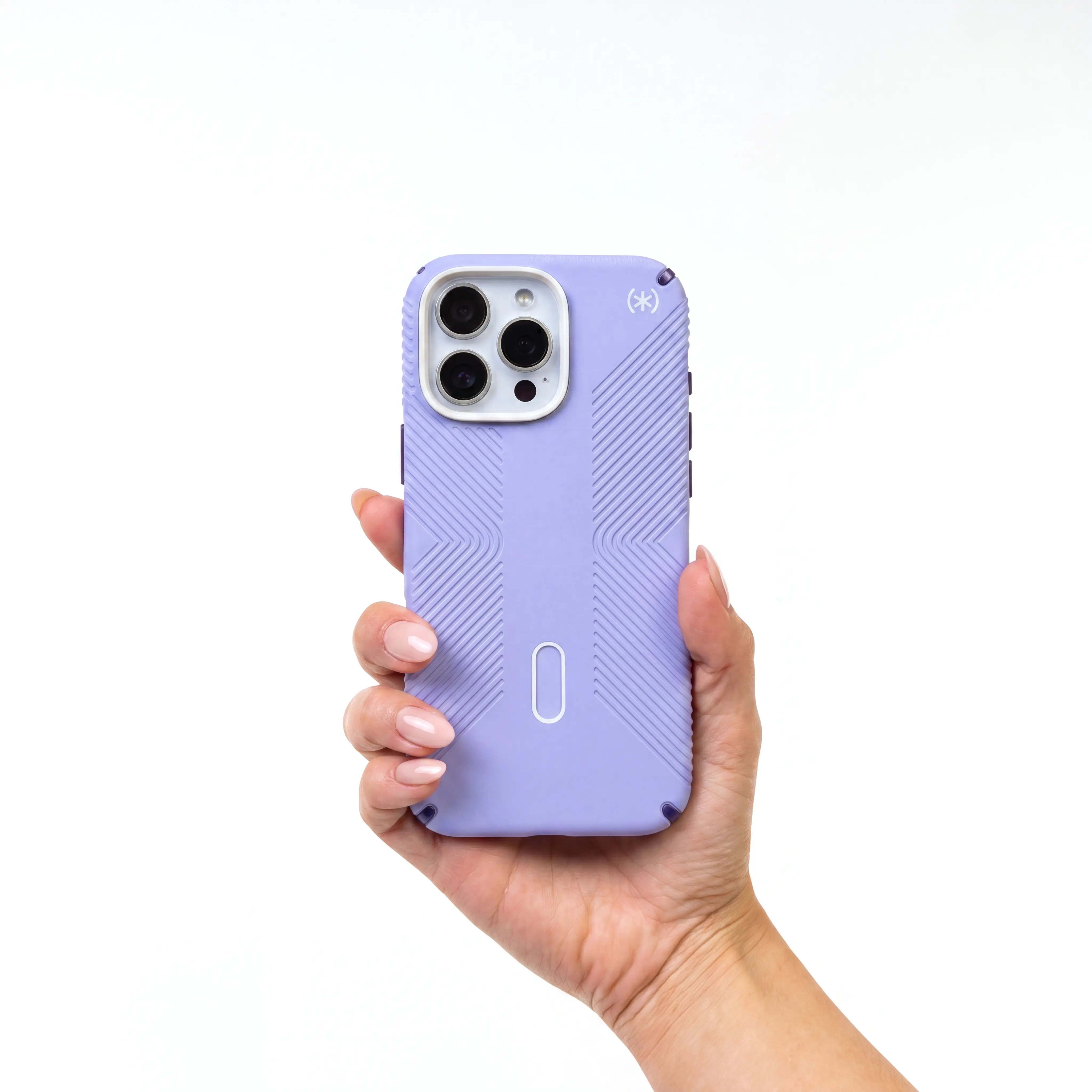 SPECK Presidio2 Grip Smartphone Case for iPhone 16 Pro Max, Dual-Layer Drop Protection, MagSafe with ClickLock No-Slip Interlock, Raised Bevel Screen Protection, No-Slip Inverted Grips