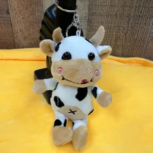 Cow plush Keychain or bag hanging