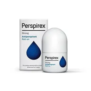 Perspirex Strong Antiperspirant Roll On 20ml Unisex for Severe Perspiration Problems Effective for 5 Days Body Care Cleanser
