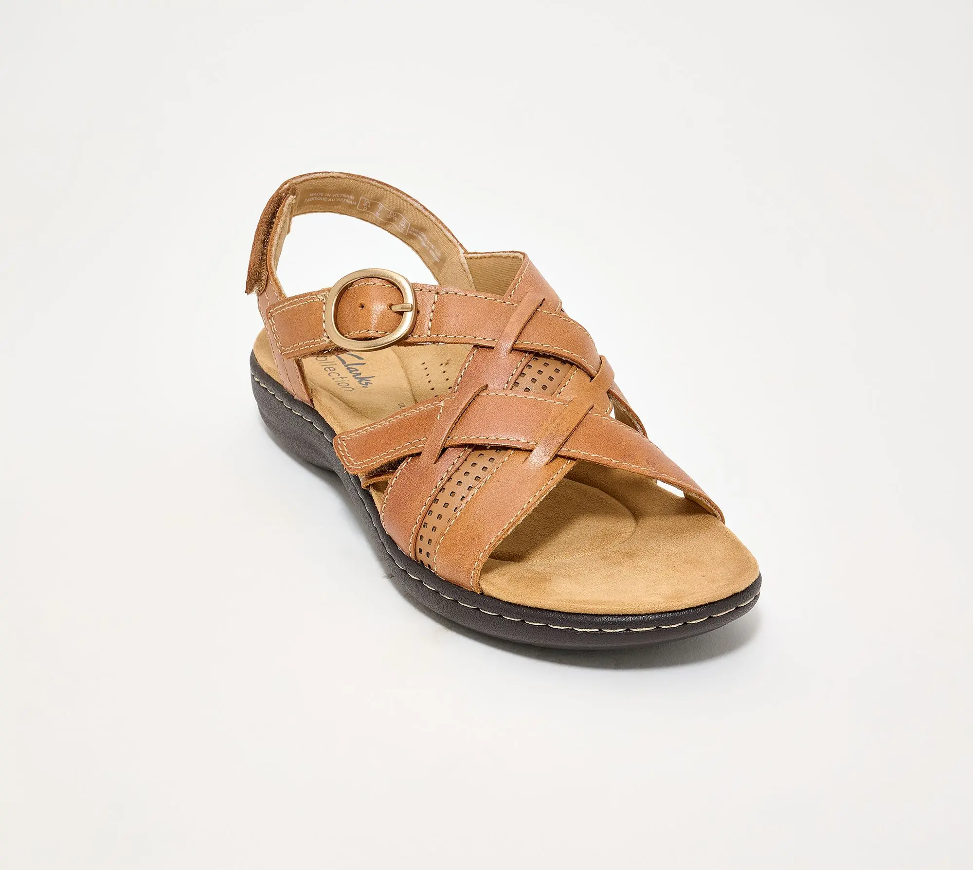 Clarks Collection Leather Sandals -Laurieann Mae Clarks Collection Leather Sandals -Laurieann Mae