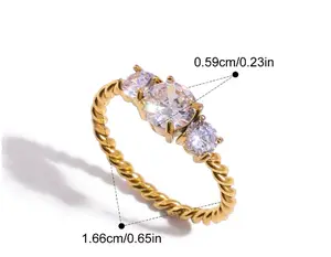 Lana 3 tier Ring