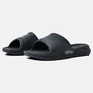 NAMU SL01: Engineered for Recovery, Massaging Footbed, Total Support, Biodegradable Soleic® Material, Unisex Design, True to Size, Ideal for Post-Activity Comfort