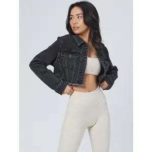 Desire Denim Jacket - Washed Black