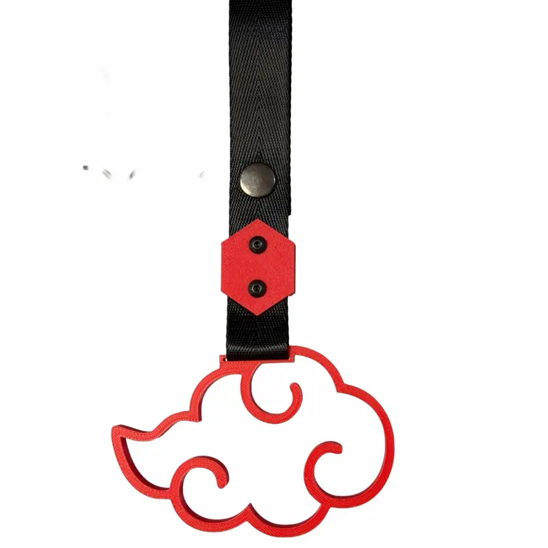 Akatsuki Tsurikawa Universal Car Sticker - Multiple Designs Car Accessories, Easy-Hang Vehicle Exterior Decoration, Biker Ornament, Gift for Enthusiasts