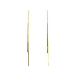 EARRINGS Long Gold