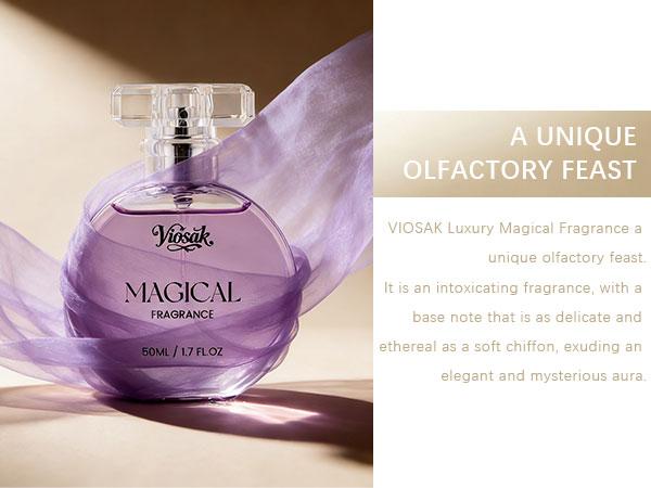 VIOSAK Luxury Sweet Rose Eau De Perfume Unisex 50 ml | Long-Lasting Woody & Amber Scent | Spicy Pink Pepper & Raspberry Floral Notes | Unisex Fragrance Gift Set | Viral tiktok Perfume |Perfect Gift for Him & Her |Magical Fragrance